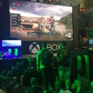 Xbox stage during the 2022 BGS during the Gears of War game championship.